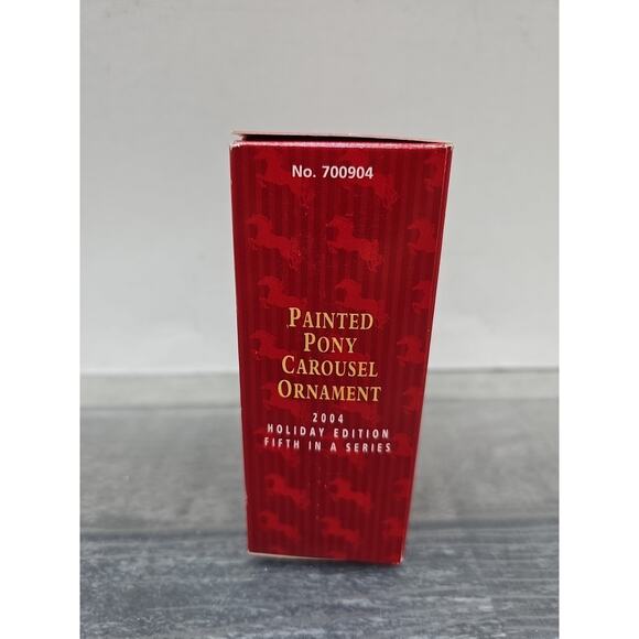 Breyer 2004 Holiday Edition Painted Pony Carousel Ornament (# 700904) [121] - Picture 8 of 11